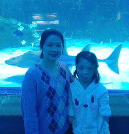 At the Aquarium